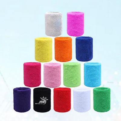 Cotton Sports Wristband Sweat Band