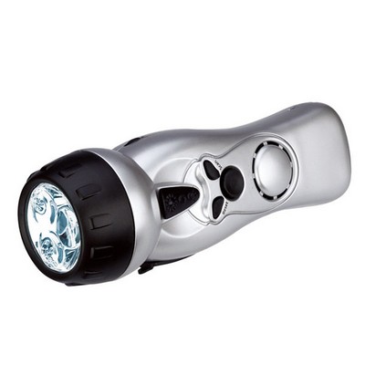 Survivor 4-In-1 Dynamo Flashlight