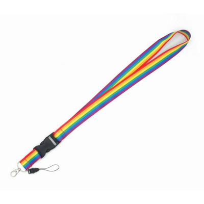 Rainbow Lanyard