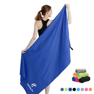 Portable Microfiber Quick Dry Beach Towel