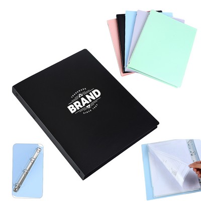 A4 Colorful Binder Plastic Shell Music Score Folder