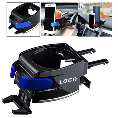 2-in-1 Car Phone & Drink Cup Holder