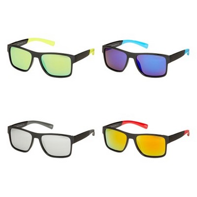 Mirror Sports Wrap Polarized Sunglasses