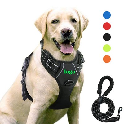 Reflective No-Choke Pet Oxford Vest Harness