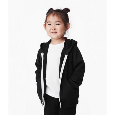 Bella+Canvas Toddler Full Zip Hood