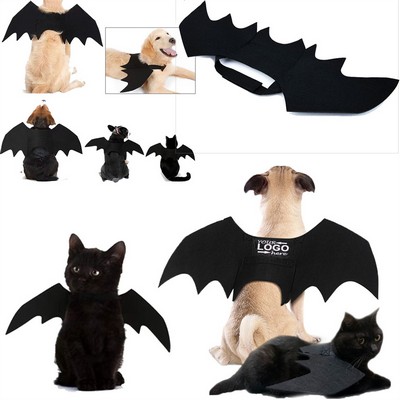 Halloween Pet Black Wings Costume