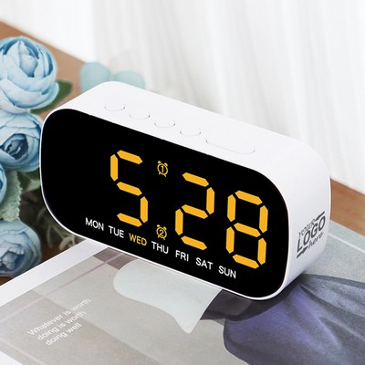 Colorful LED Digital Alarm Clock