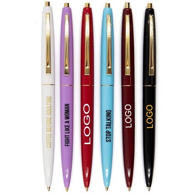 Hotel Click Gold Promotional Pens