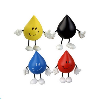 Foam Long-Limbed Water Drop Stress Ball