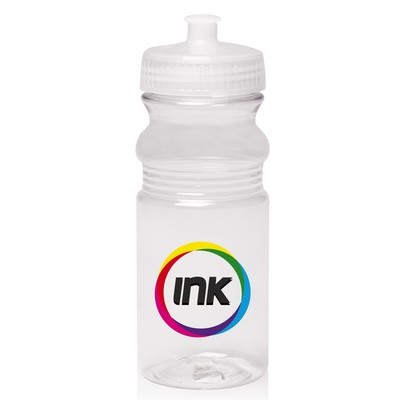 Push Cap Bike Water Bottles 20 oz