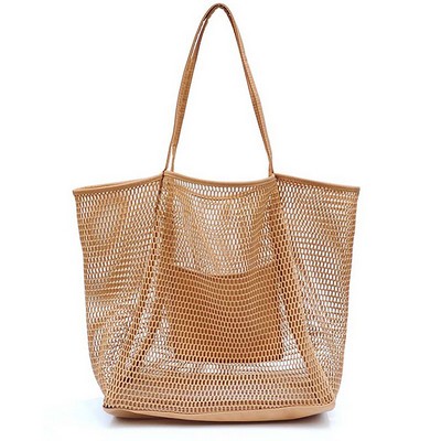 Women Mesh Beach Tote