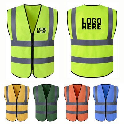 Reflective Safety Worker Vests