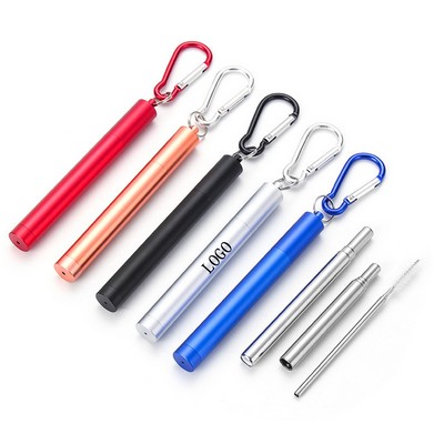 Collapsible Stainless Steel Drinking Straw