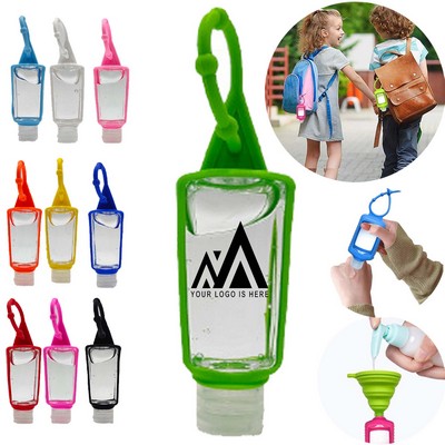 Silicone Sleeve Refillable Empty Squeeze Bottles