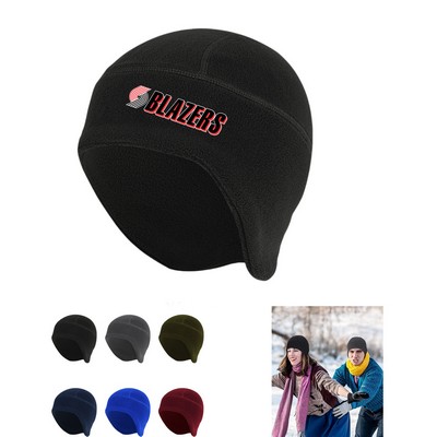 Thermal Fleece Skull Cap Helmet Liner Beanie