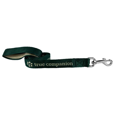 1" X 72" Woven Pet Leash w/ Nickel-plated hardware - "Select" Weave