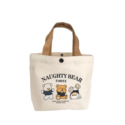 Little Canvas Tote Bag