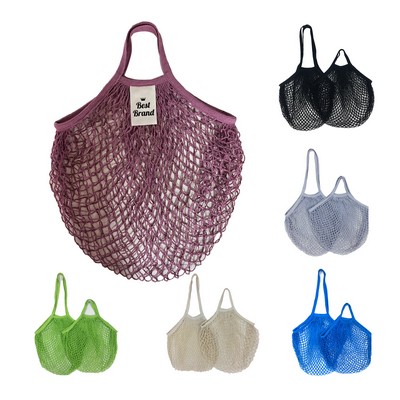 Portable Cotton Shopping Net Bag