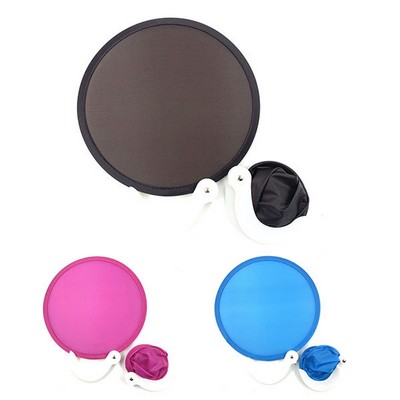 Breeze Foldable Hand Fan With Cord