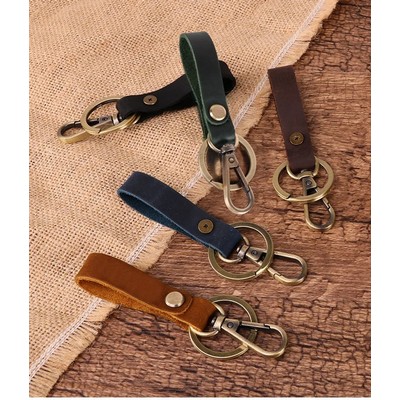 Boonville Leather Key Ring