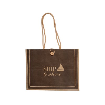 Prime Line Milan Jute Tote Bag