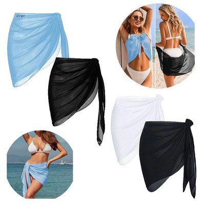 Beach Sarongs Sheer Cover Ups