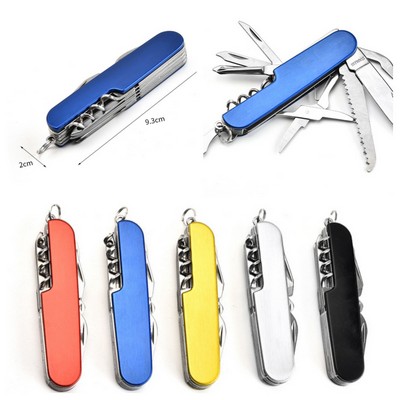 Multifunctional Stainless Steel Pocket Knife 11 in 1