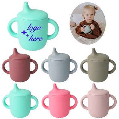 Silicone Baby Drinking Cups