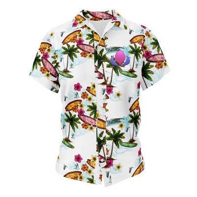 Women's Custom Full Color Viscose Hawaiian Shirt