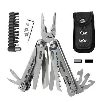 28 In 1 Folding Multitool Plier Multifunctional Hand Tool