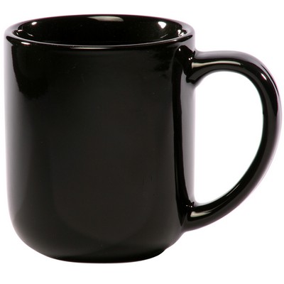 Glossy Ceramic Latte Custom Coffee Mugs-12 oz