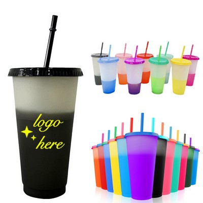 24 Oz Color Changing Cups