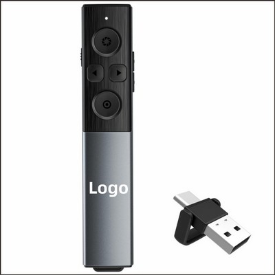 2-in-1 Wireless Presenter Remote Clicker PPT Presenter Wireless Pointer Remote Control Pen