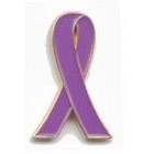 Alzheimer's Pancreatic Cancer Awareness Ribbon Lapel Pin