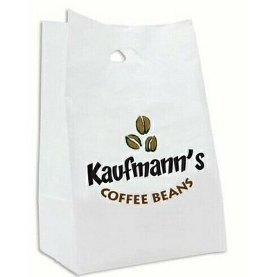 Fold Over Die Cut Handle Shopping Bag (16"x6"x19")