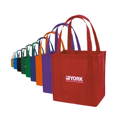 Venture Non-Woven Tote Bag w/Plastic Bottom