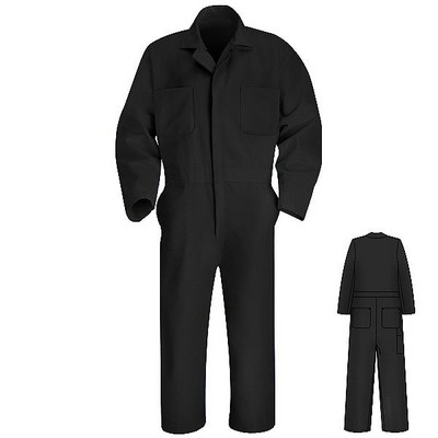 Red Kap Men's 65/35 Twill Action Back Coverall