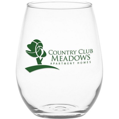 5 Oz. Stemless Mini White Wine Glass