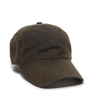 Water Resistant Waxed Canvas Cap