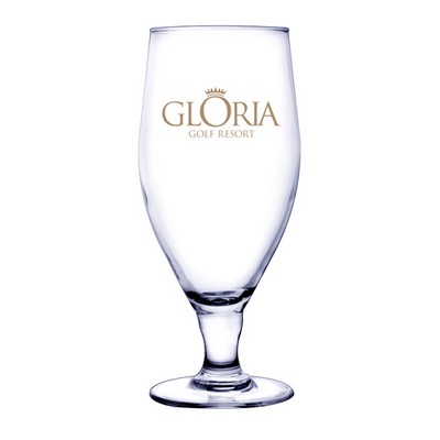 12.75 Oz. Pilsner Selection Footed Pilsner Glass (Deep Etch)