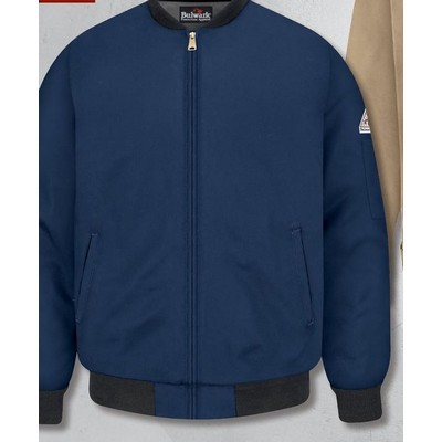 Bulwark™ Men's Cotton Twill Team Jacket - Navy Blue