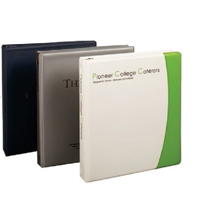 Landscape Vinyl Binder w/ 1/2" Capacity (8-1/2" x 11" Sheet Size)