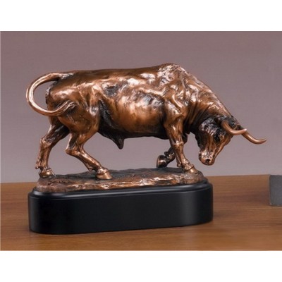 Charging Bull Resin Award (8"x6")