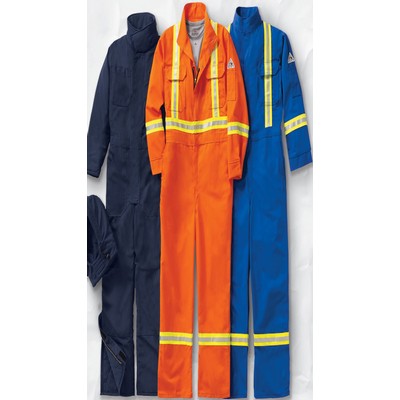 Bulwark™ Men's Premium Coverall w/CSA Reflective Trim - Orange