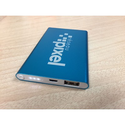 4000 mAh Aluminum High Capacity Power Bank