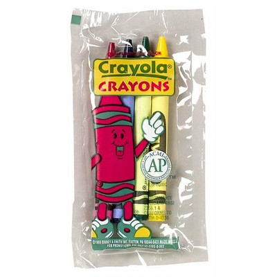 4 ct. Crayola ® brand cellophane crayons pack