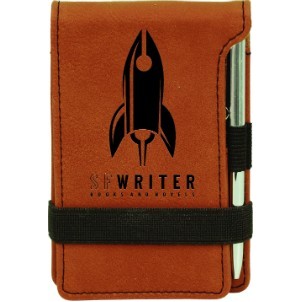 Rawhide Leatherette Pad/Pen (3.25" x 4.75")