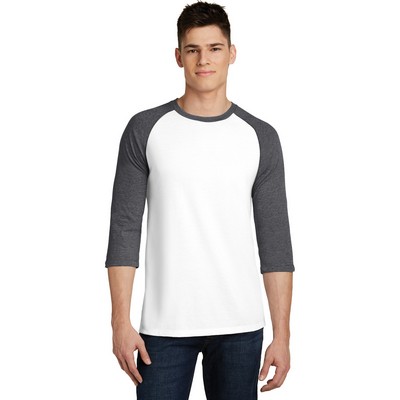 District® Men's Very Important Tee® 3/4-Sleeve Raglan Shirt