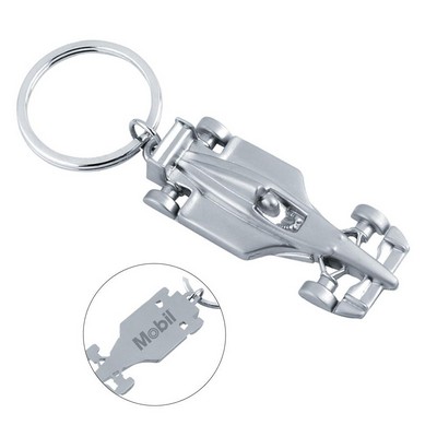 Metal Car Racer Key Chain