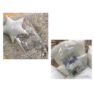 New Fashion Transparent PVC Beach Shopping Bag